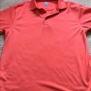 Golf Salmon colored Pga Tour Polo